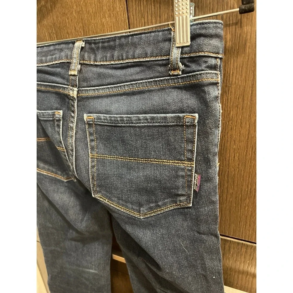 Patagonia dark wash blue jeans women's 24 inseam‎ 30